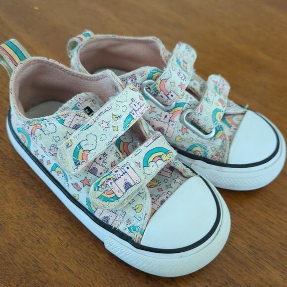 Converse Chuck Taylor All Star Rainbow Castles toddler 7 - Picture 10 of 11